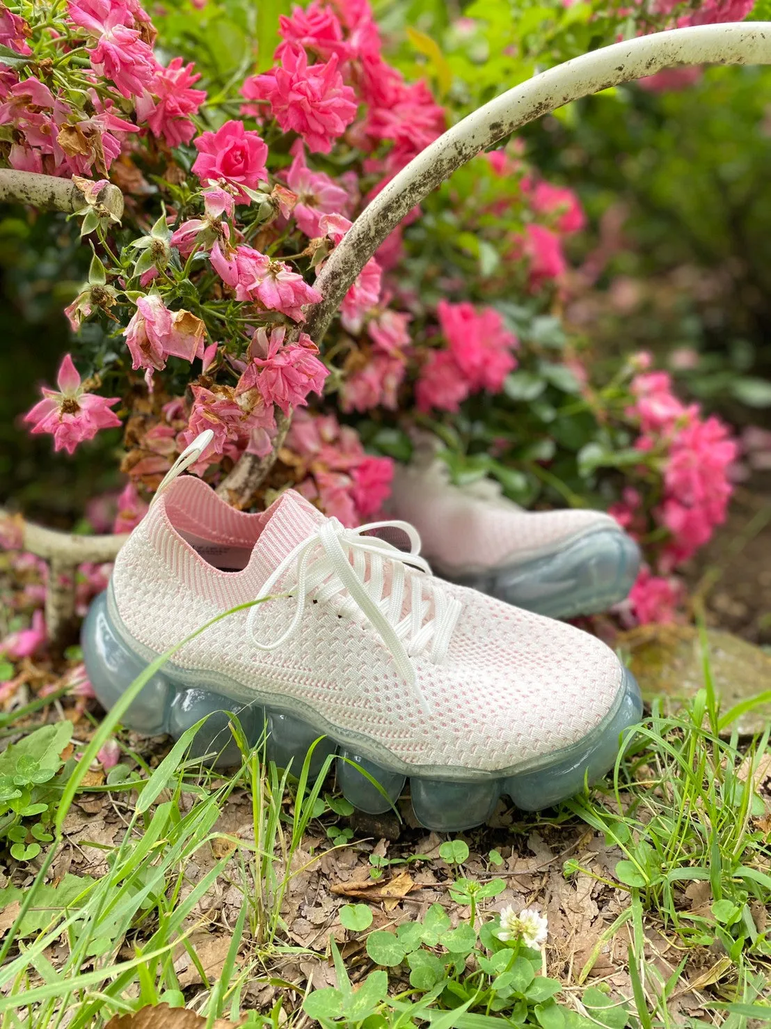 "Jewelry" Basic Shoes / Icegray Pink