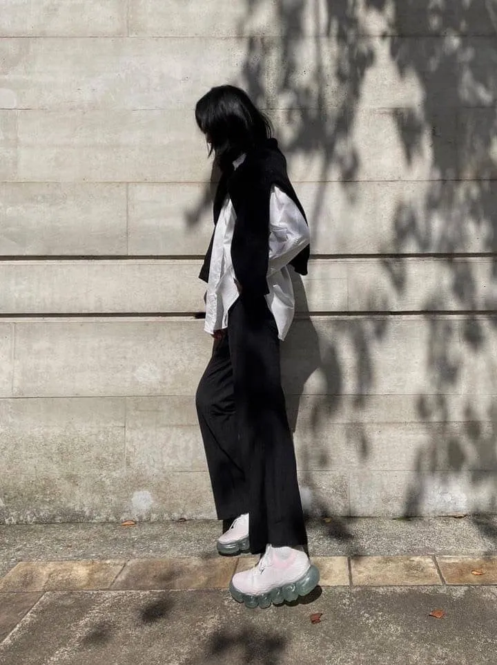 "Jewelry" Basic Shoes / Icegray Pink