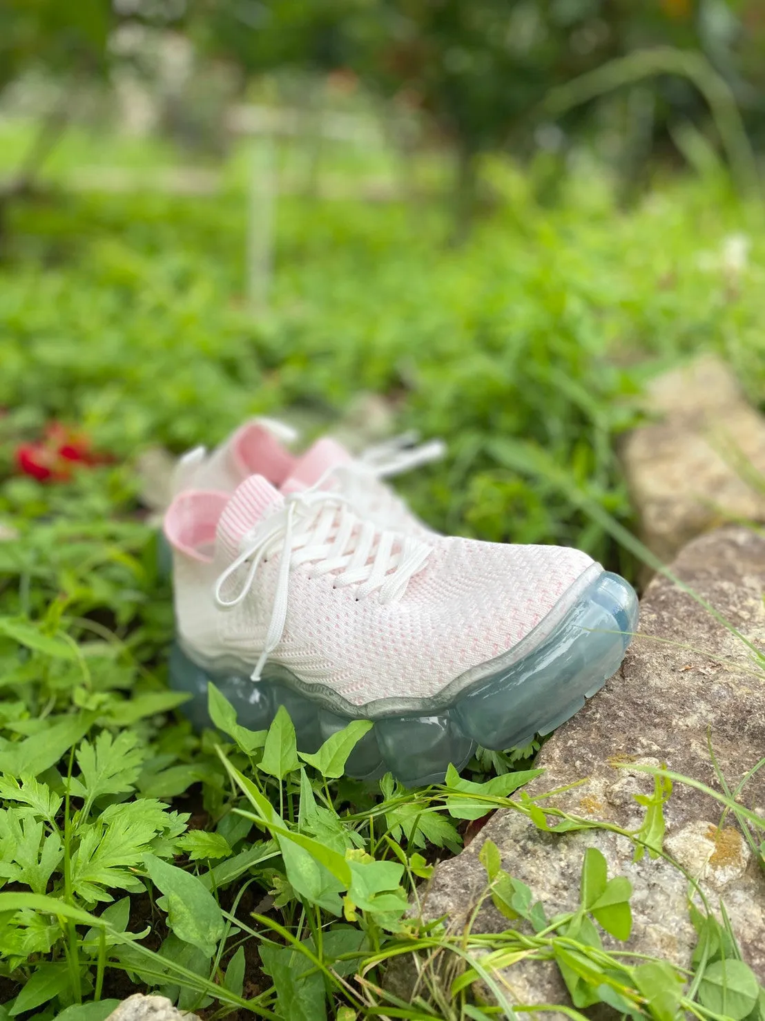 "Jewelry" Basic Shoes / Icegray Pink