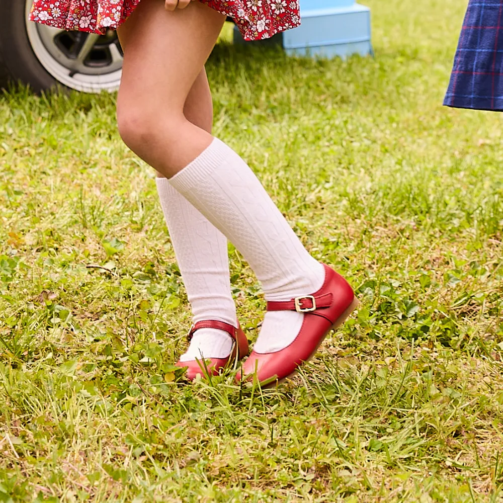 Rebecca Dressy Flat -- Red