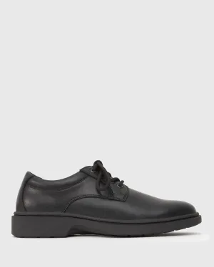 SANTANA E/F Senior Leather School Shoes