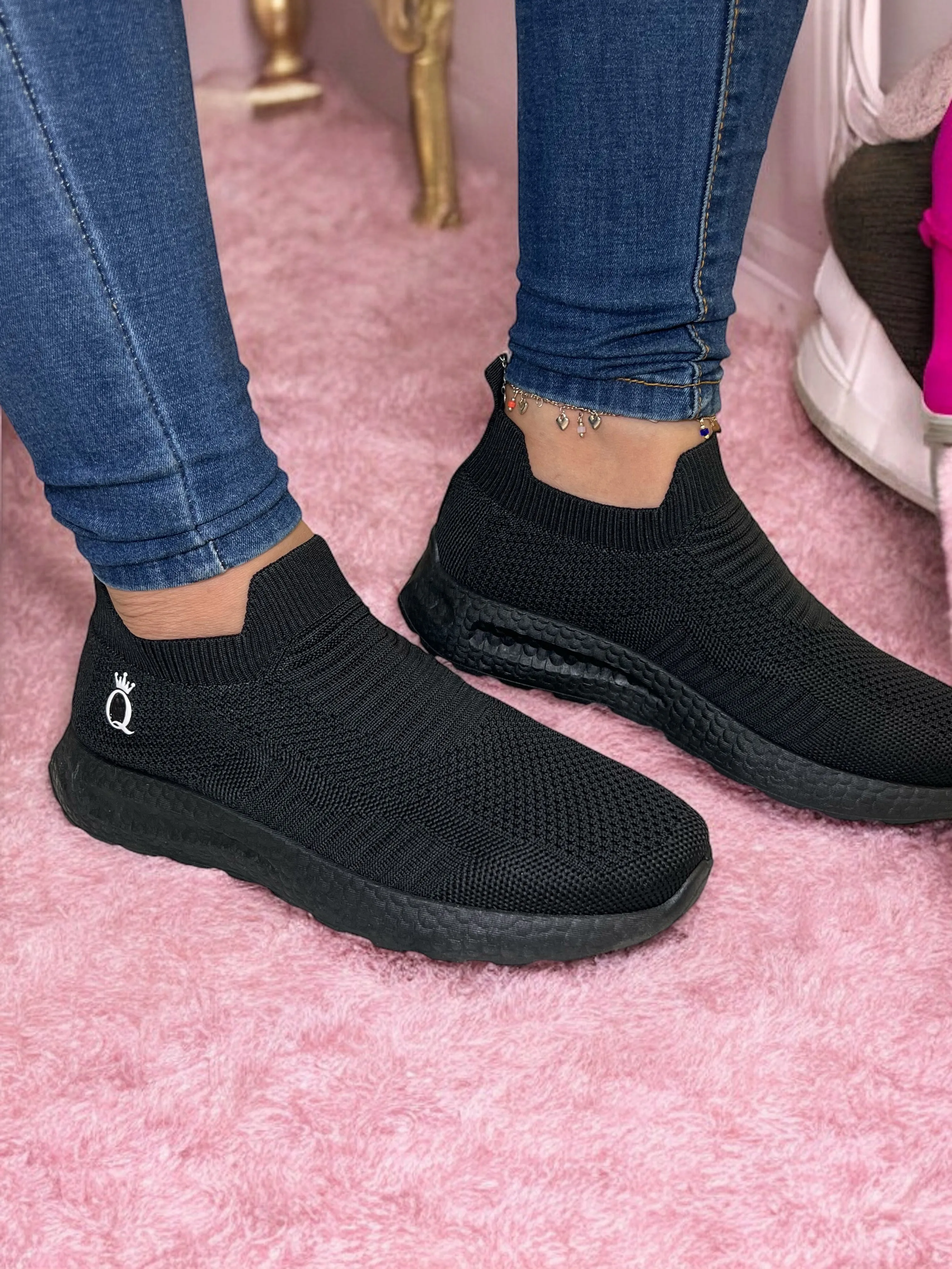 SHIDaQIN Ultra Comfort Knitted Sport Sneakers