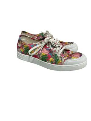 Shoes Athletic By Alegria In Floral Print, Size: 8