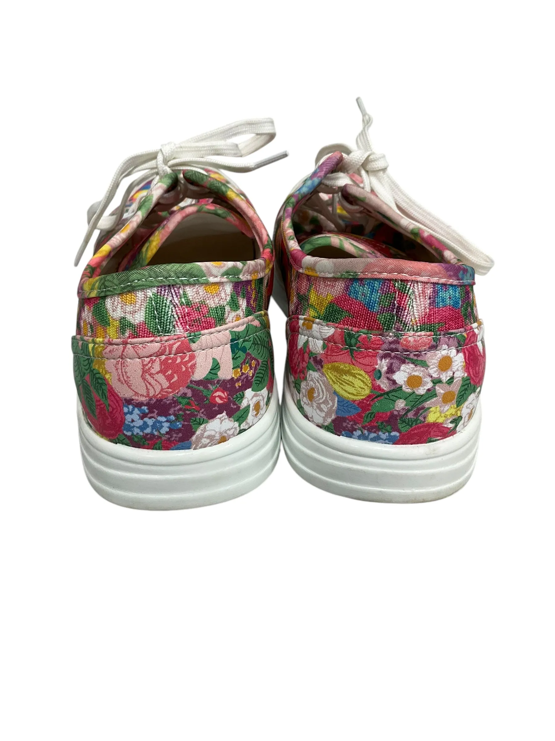 Shoes Athletic By Alegria In Floral Print, Size: 8