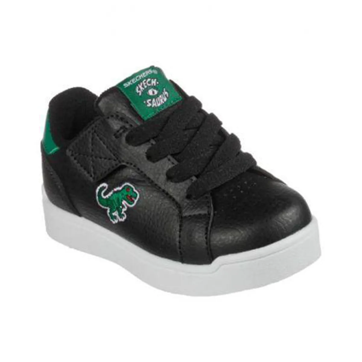 Skechers Lifestyle Lifestyle Shoes For Kids, Black & Green