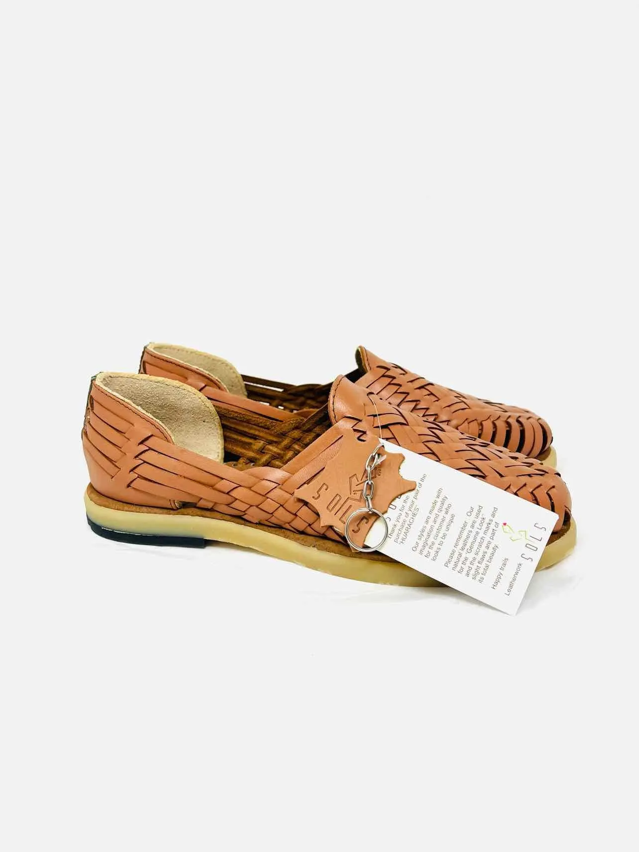 Sols Size 8.5 Brown Woven Leather NEW Shoes Shoes
