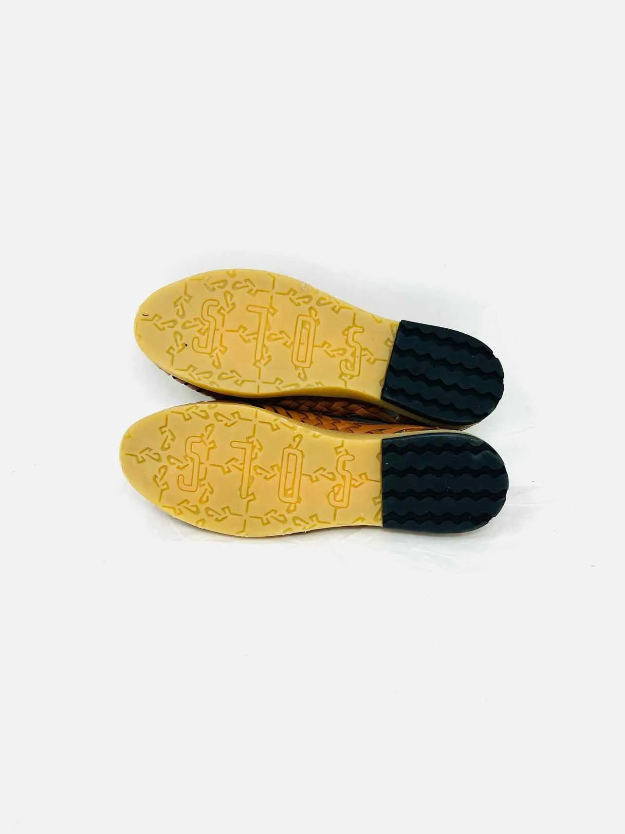 Sols Size 8.5 Brown Woven Leather NEW Shoes Shoes