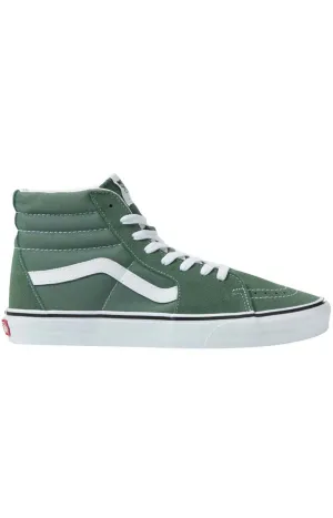 Vans Color Theory Sk8 Hi Men’s Leather Olive Green 2220674