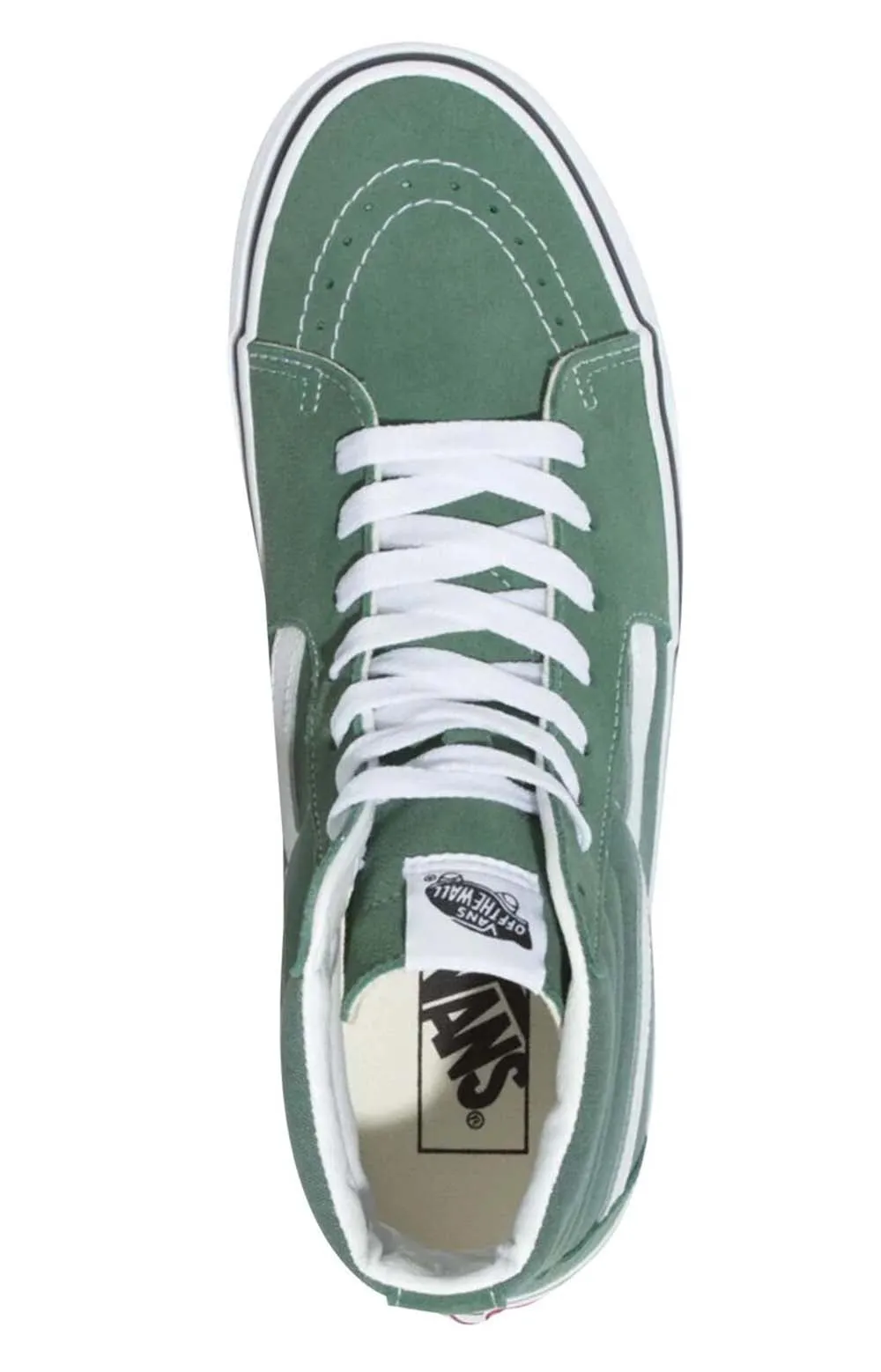 Vans Color Theory Sk8 Hi Men’s Leather Olive Green 2220674