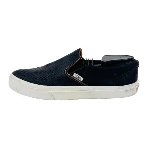 Vans Off The Wall Old Skool Slip On Black Shoes (Size 39) - 721356