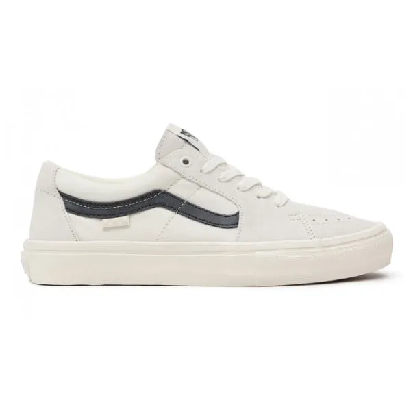 Vans Skate Sk8-Low Skateboard Shoe - Marshmallow/Raven