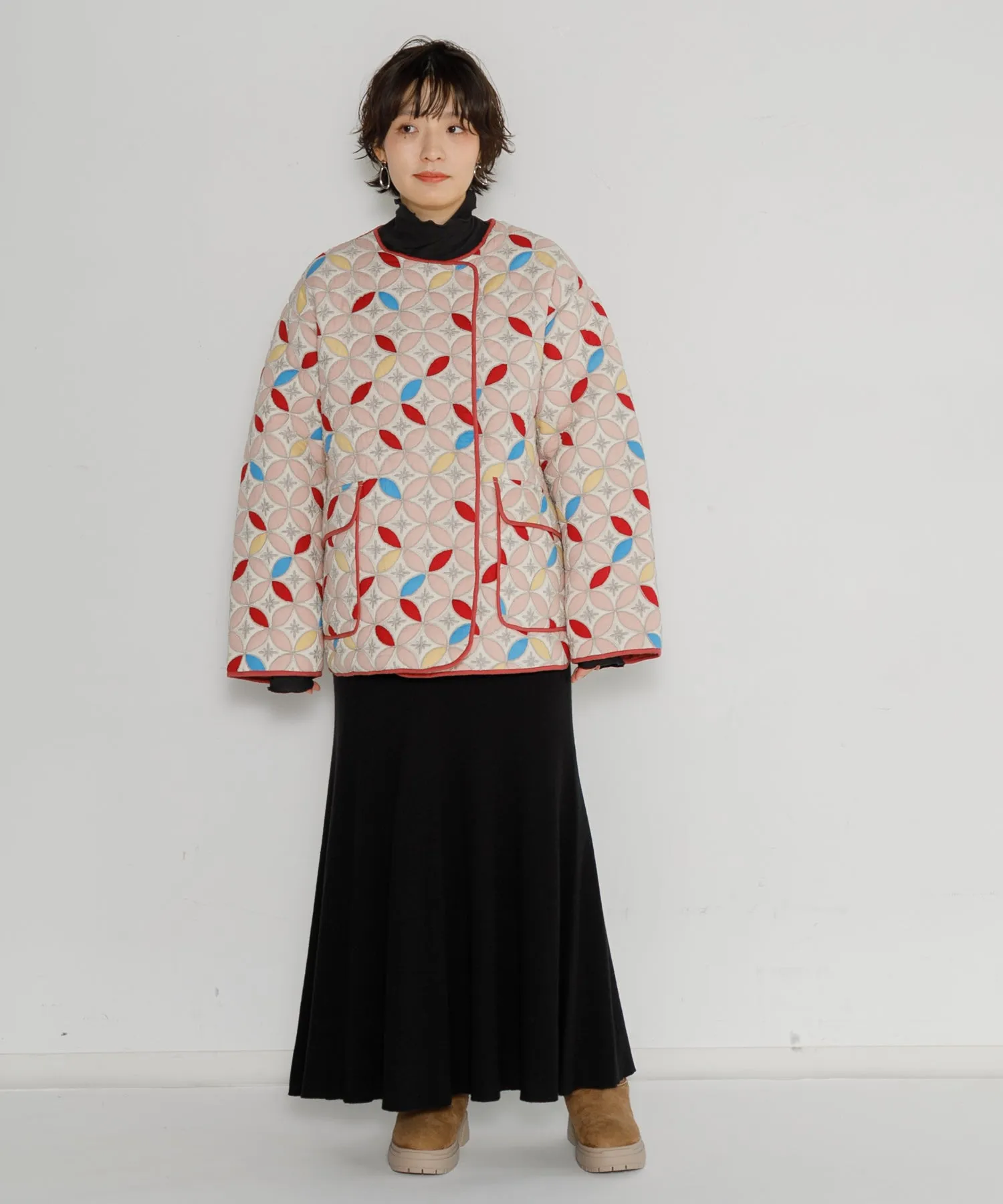 【WOMEN】PAES Short Basic Fur Boots
