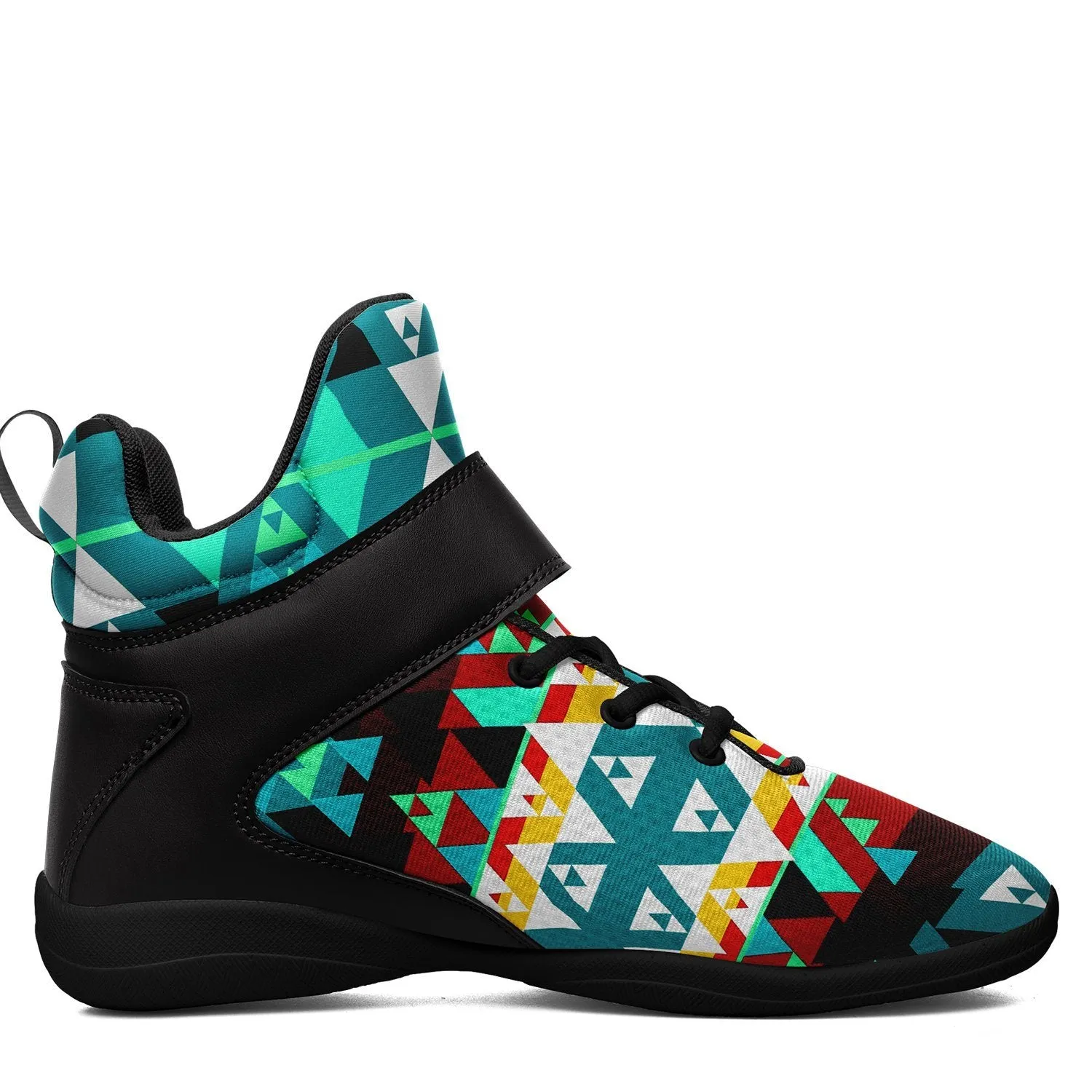 Writing on Stone Wheel Ipottaa Basketball / Sport High Top Shoes