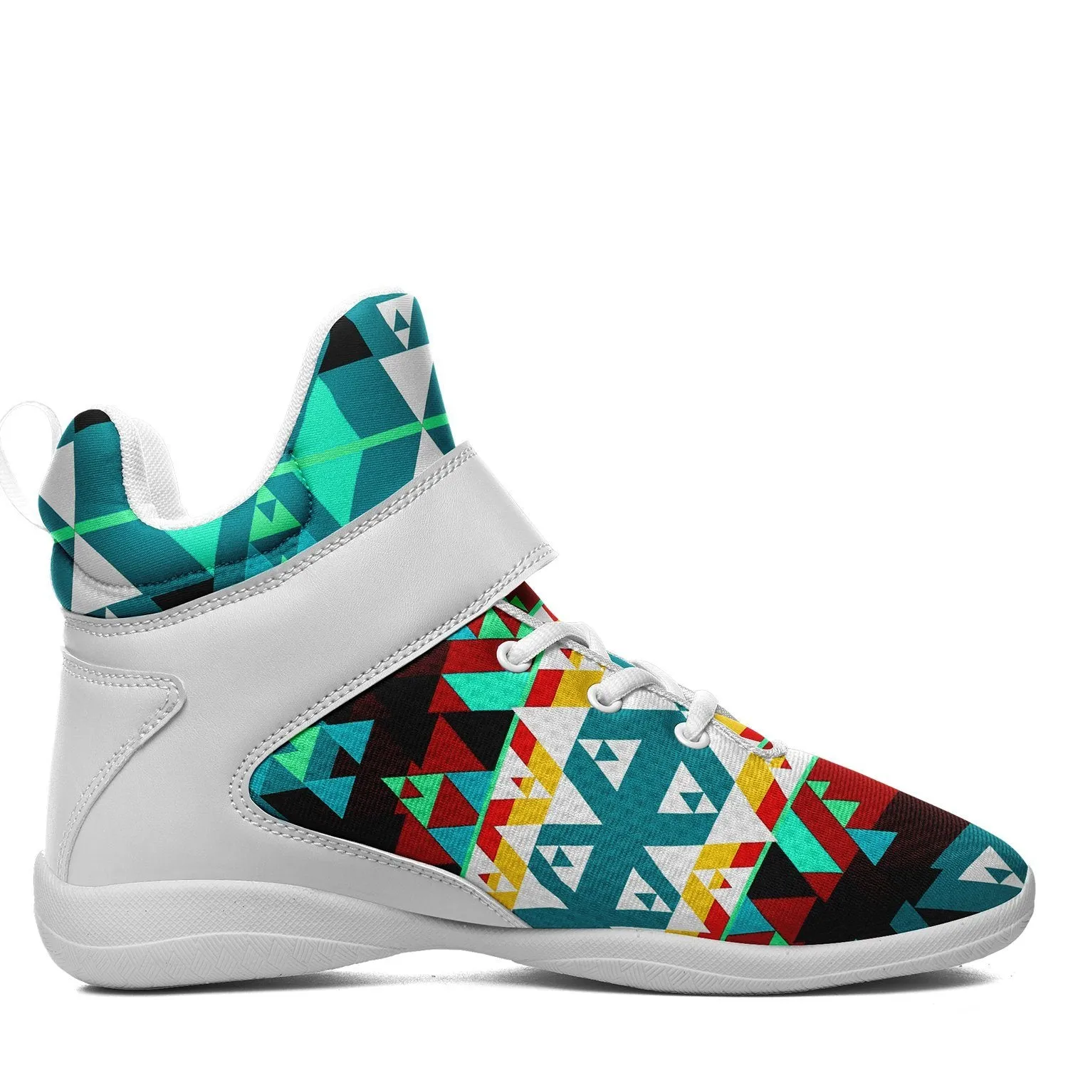 Writing on Stone Wheel Ipottaa Basketball / Sport High Top Shoes
